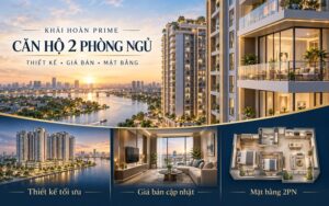 căn hộ 2 phòng ngủ khải hoàn prime