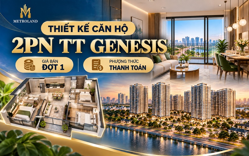 căn hộ 2pn tt genesis