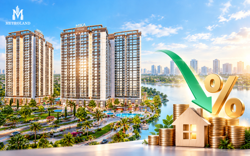 hững lợi thế khi mua Khải Hoàn Prime trong giai đoạn lãi suất giảm