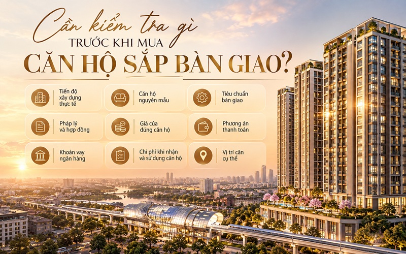 cần kiểm tra gì trước khi bàn giao khải hoàn prime