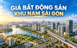 giá bất động sản khu nam sài gòn