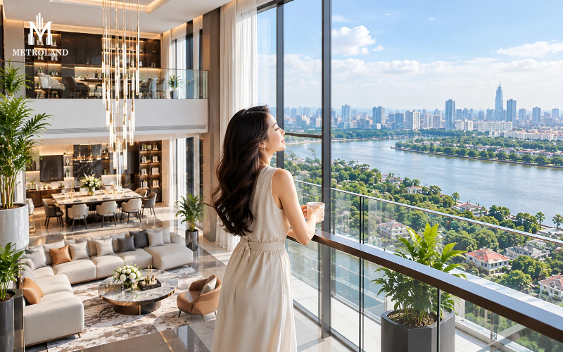 giá trị khi sống trong căn hộ duplex
