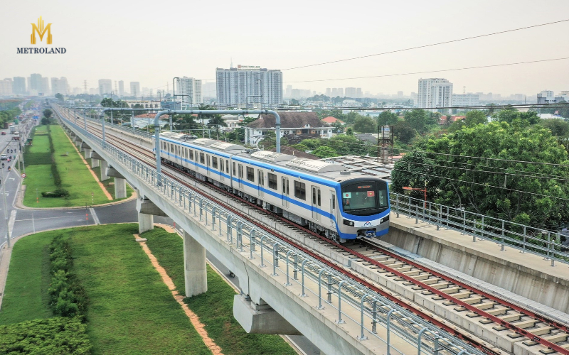 hướng tuyến metro qua nhà bè