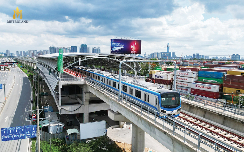 hướng tuyến metro số 10 qua khu tây
