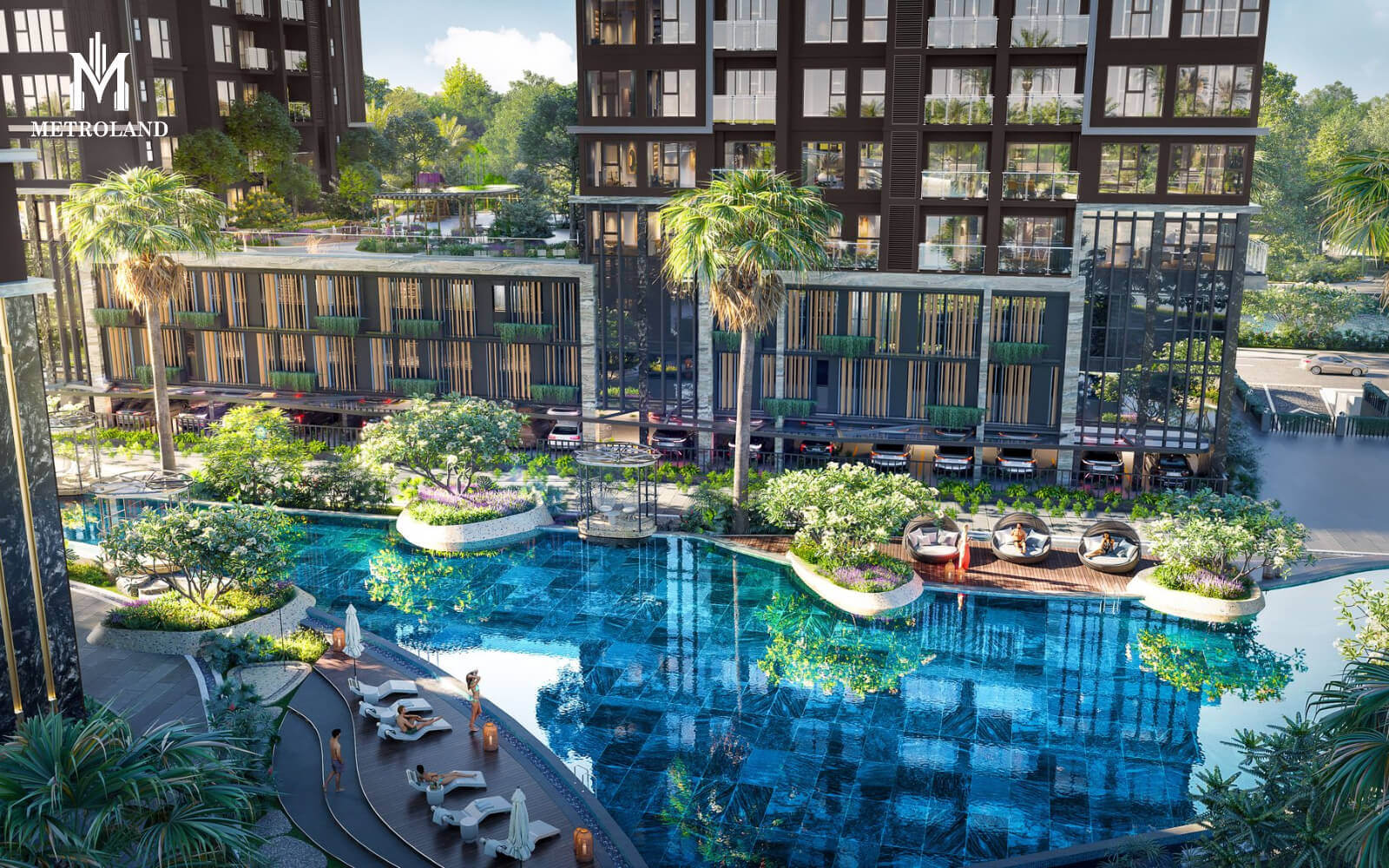kết nối hệ tiện ích nội khu