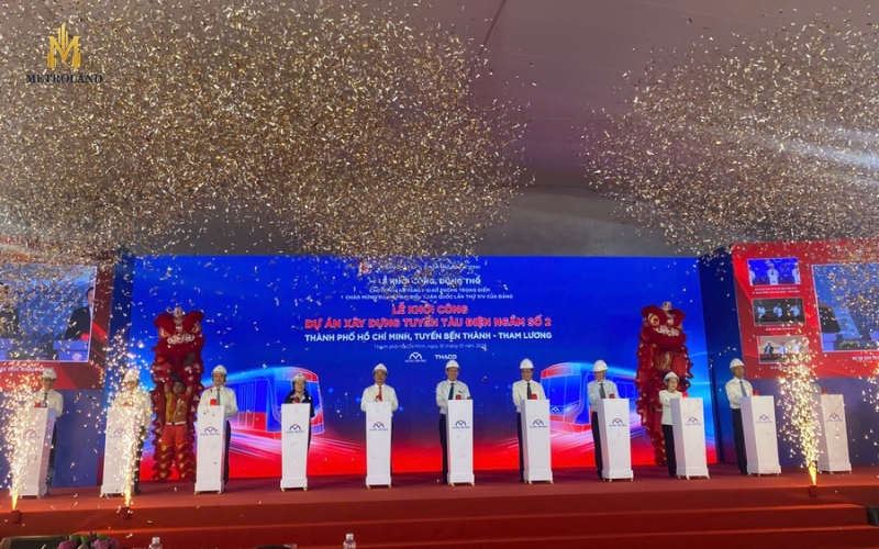 khởi công dự án metro số 2