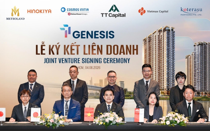 ký kết liên doanh dự án tt genesis