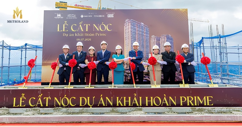 lễ cất nóc khải hoàn prime