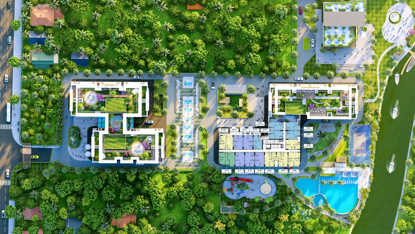mặt bằng căn hộ