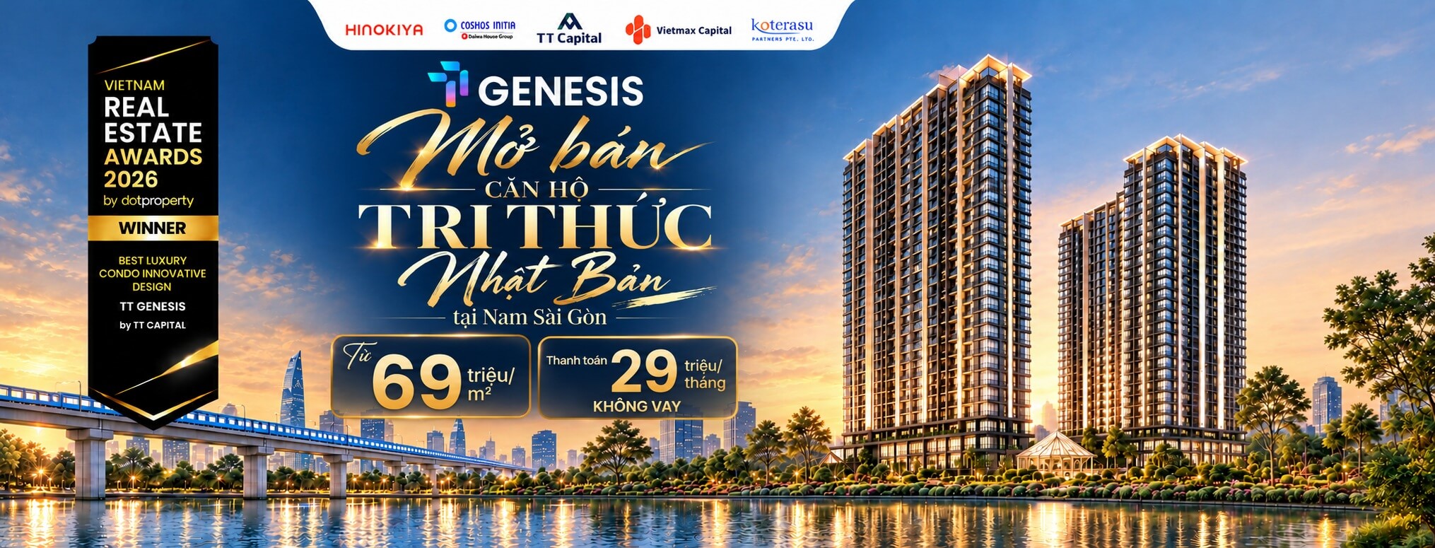 mở bán căn hộ nhật bản tại nam sài gòn