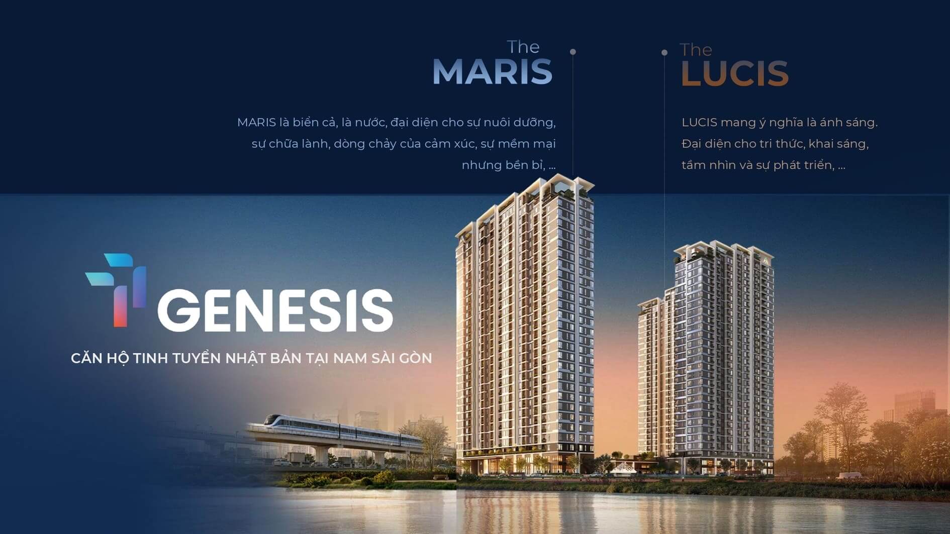 2 tháp dự án tại tt genesis