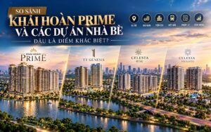 so sánh khải hoàn prime và các dự án nhà bè