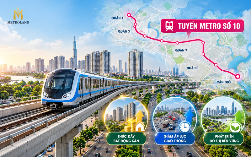 tác động của tuyến metro số 10
