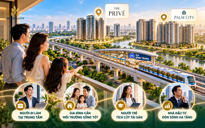 the prive và palm city hưởng lợi gì tod