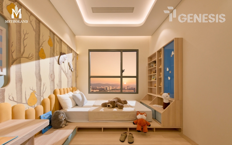 thiết kế căn hộ 2 phòng ngủ