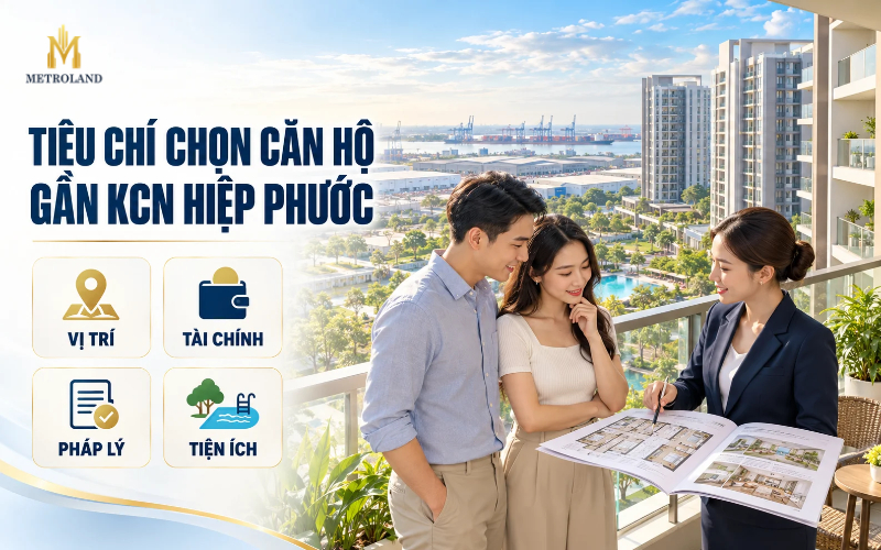 tiêu chí lựa chọn căn hộ gần khu công nghiệp hiệp phước