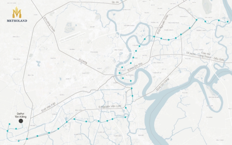 tổng quan tuyến metro số 7