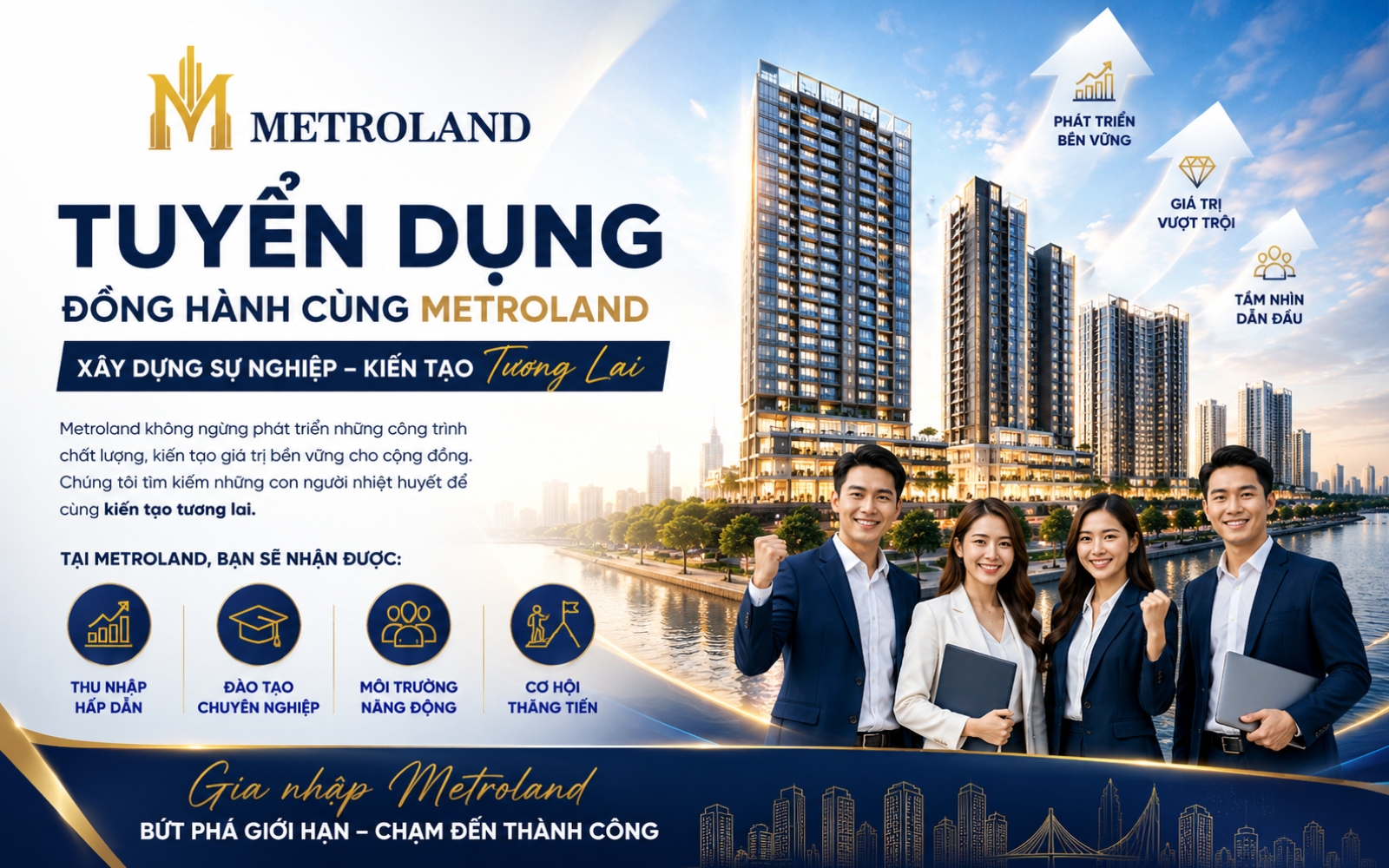 tuyển dụng metroland mới nhất