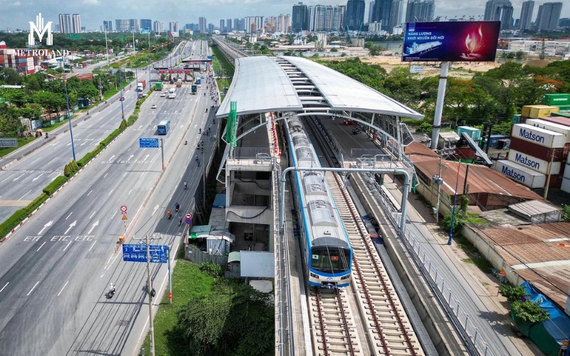 Khu vực TOD dọc tuyến Metro số 1