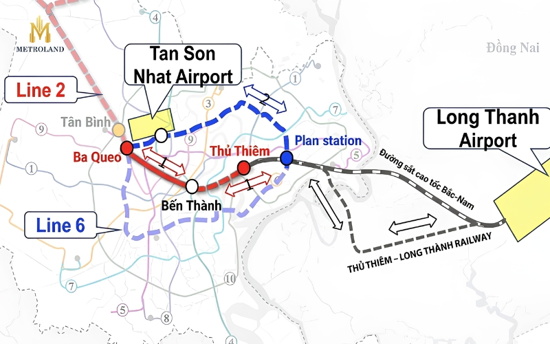 tổng quan tuyến metro số 6