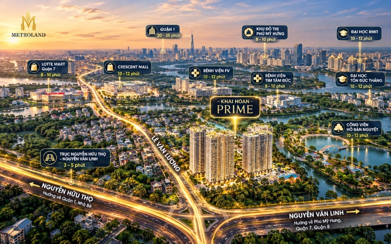 vị trí khải hoàn prime có lợi thế gì