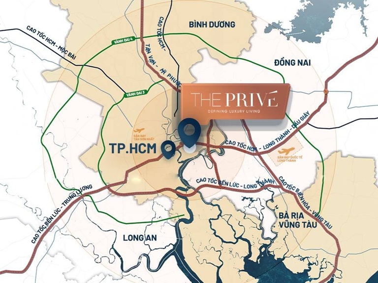 vị trí the prive